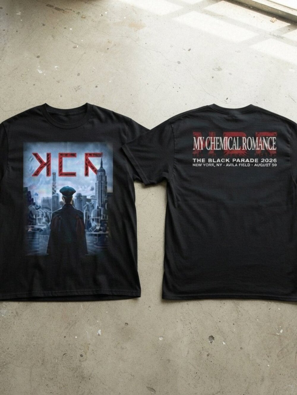 My Chemical Romance The Black Parade Tour 2026 T-Shirt